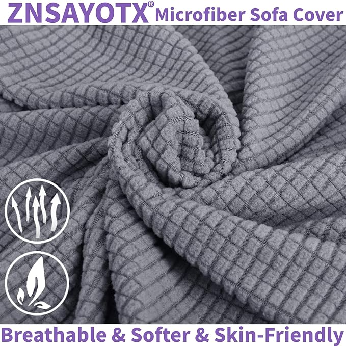 ZNSAYOTX Super Stretch Chair Slipcover Universal Sofa Chair Covers