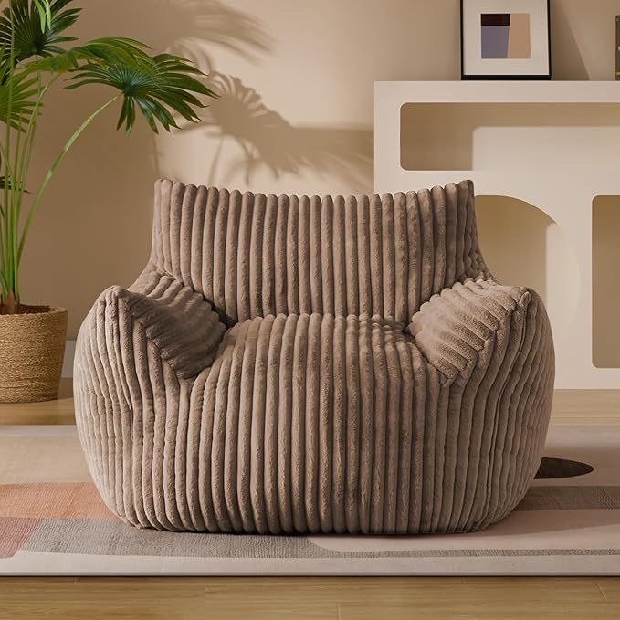 Giant Plush Bean Bag Chair for Adults