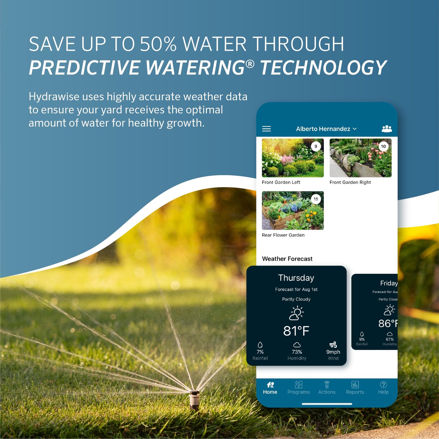Hunter Hydrawise Pro-HC 24-Station WiFi Smart Sprinkler Controller, Outdoor Irrigation Timer, Weather-Based Watering System, Flow Sensor Ready