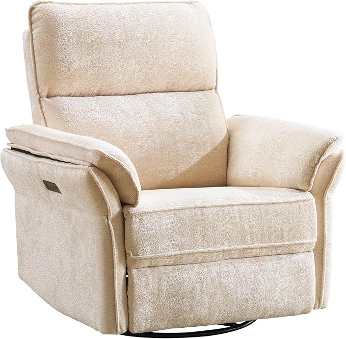 Power Swivel Rocker Recliner, Glider Recliner Nursery Chair