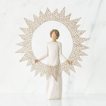 Willow Tree Starlight Tree Topper, Sculpted Hand-Painted Figure