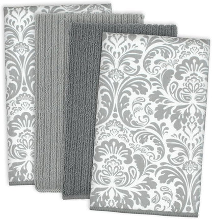 DII Cleaning Collection Multi-Purpose Microfiber, Dishtowel Set