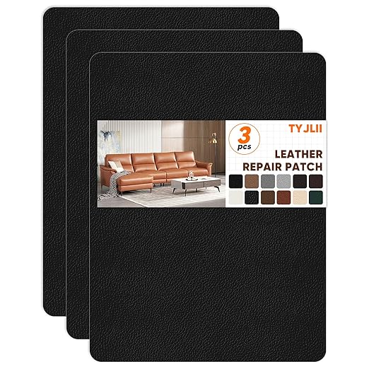 Leather Repair Patch Self Adhesive, 8.3″ x 11″ Vinyl Patch Kit, Leather Repair