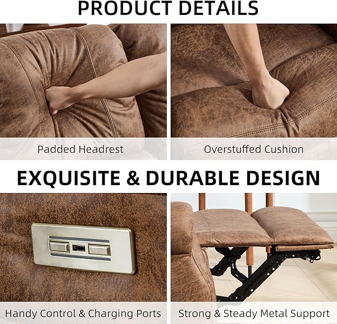EBELLO Power Recliner Chair