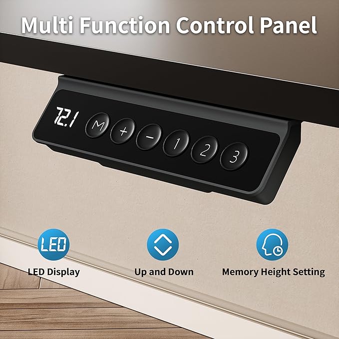 BIZUM 40x24 Inch Electric Standing Desk