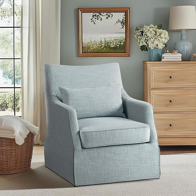 Martha Stewart London Swivel Chair
