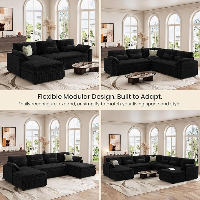 Belffin Large Modular Sectional Sofa