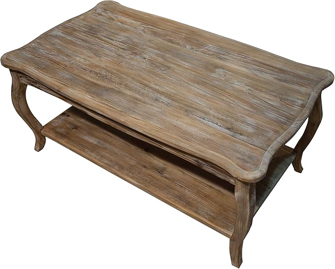 Alaterre Furniture Austerity 42-Inch Rustic Coffee Table