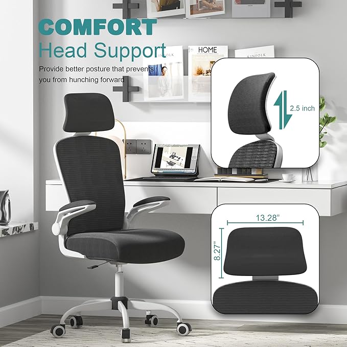 Mimoglad Office Chair, Comfy Desk Chair