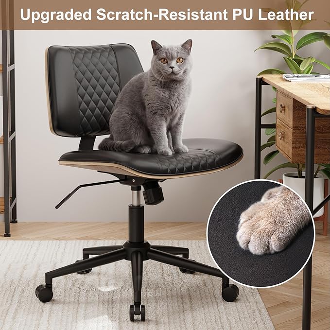 Modern Armless Office Chair