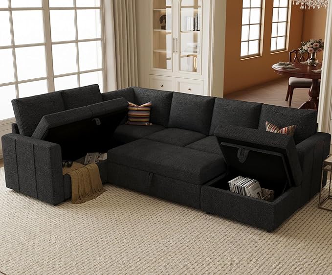 Belffin Modular Sectional Sleeper Sofa