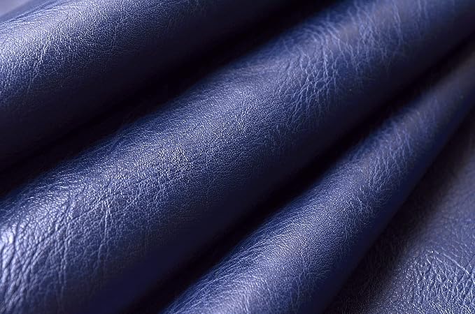 Wento Thick Faux Leather Fabric Soft Skin Grain PU Leather