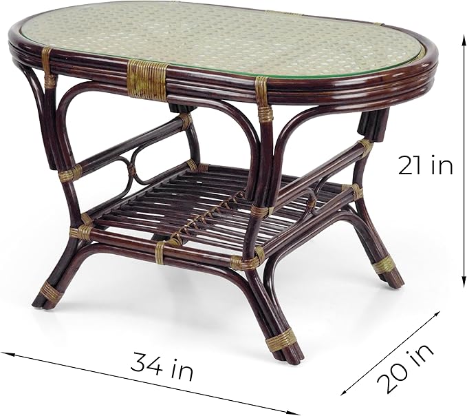 Malibu Lounge Set of 4: 2 Natural Rattan Wicker Chairs, Three-Seater Sofa and