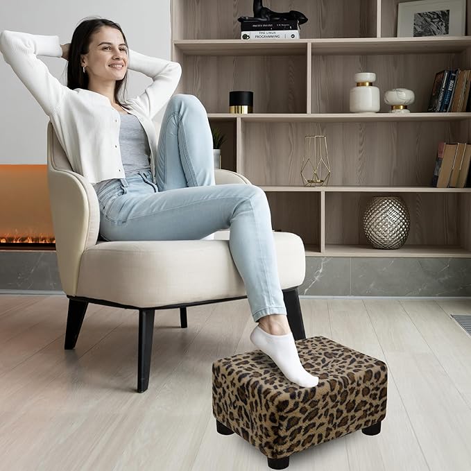 CAROLMADE Small Foot Stool Ottoman Footstool