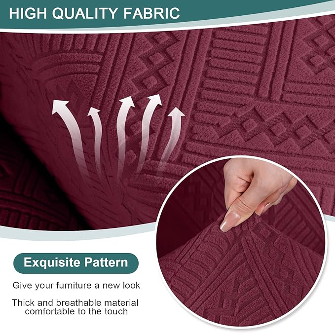 Ruaozz Loveseat Recliner Covers