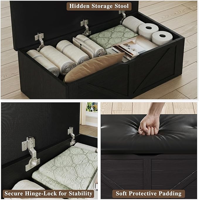 HUAHUU Coffee Table, 31.5 Lift Top Coffee Tables