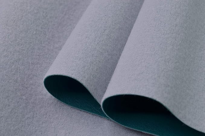 Wento Thick 2 Yard Faux Leather Fabric Soft Skin Grain PU Leather Fabric