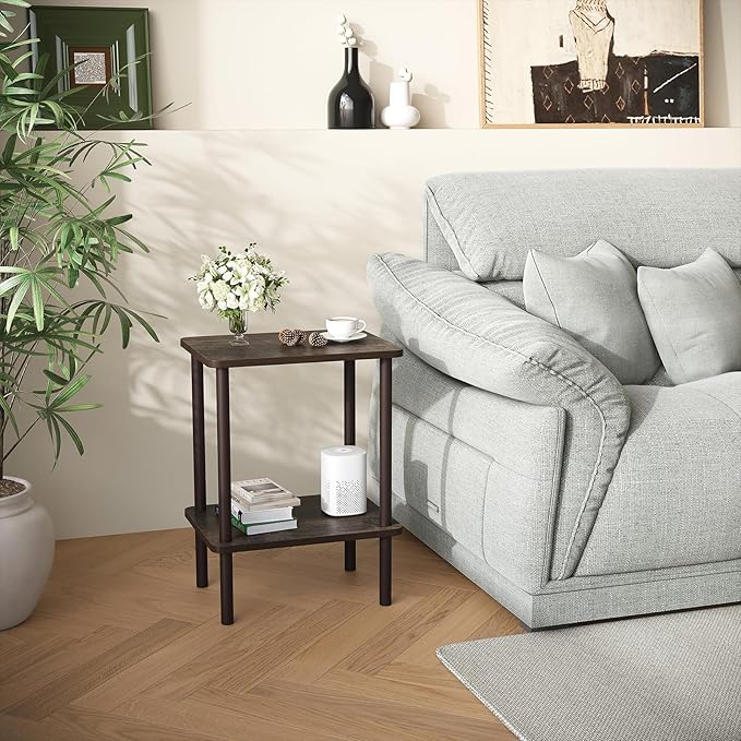 Apicizon 2 Tier End Table, Small Side Table