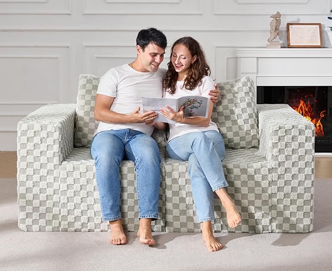 Modular Sectional Sofa 2 Seater Loveseat Modular Couch