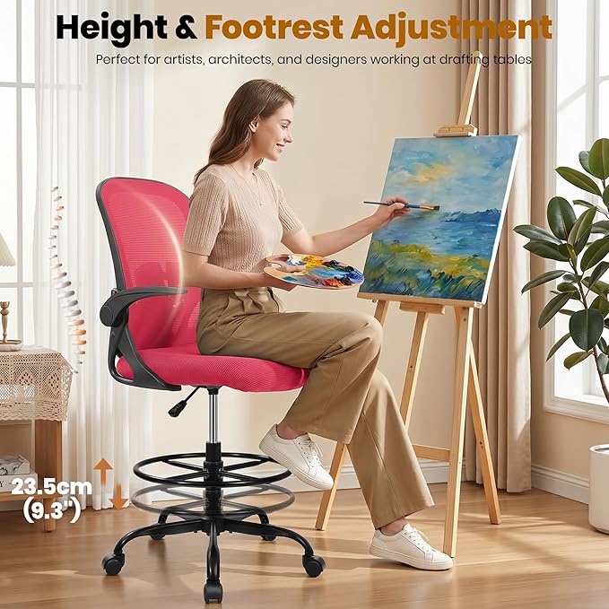 Primy Drafting Chair Tall Office Chair