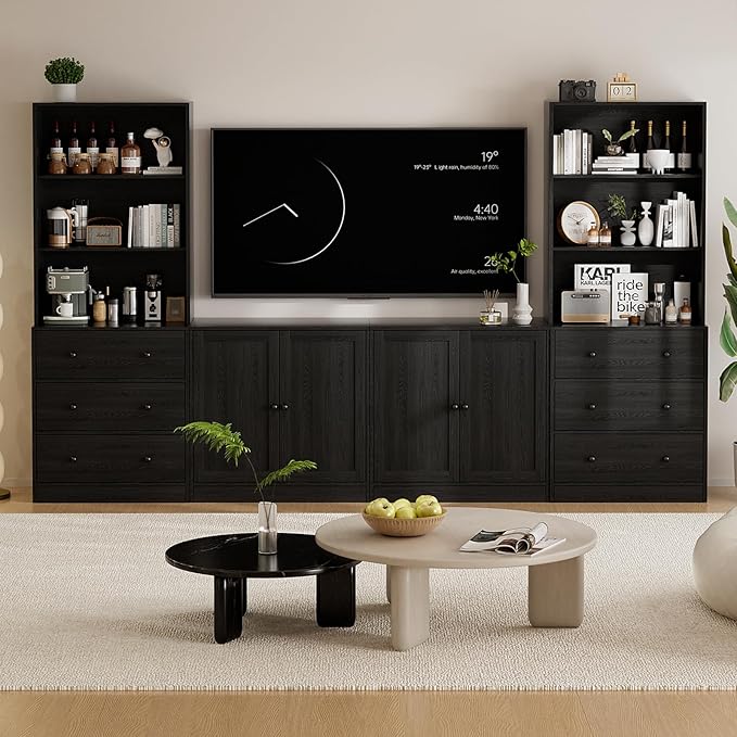 TUSY 71" Large TV Stand Set