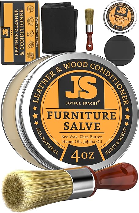 Furniture Salve for leather, leather conditioner, leather repair kit, shoe