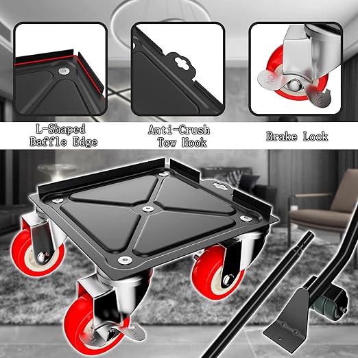 Furniture Dolly Set 5 Wheels Heavy Duty, Furniture Movers