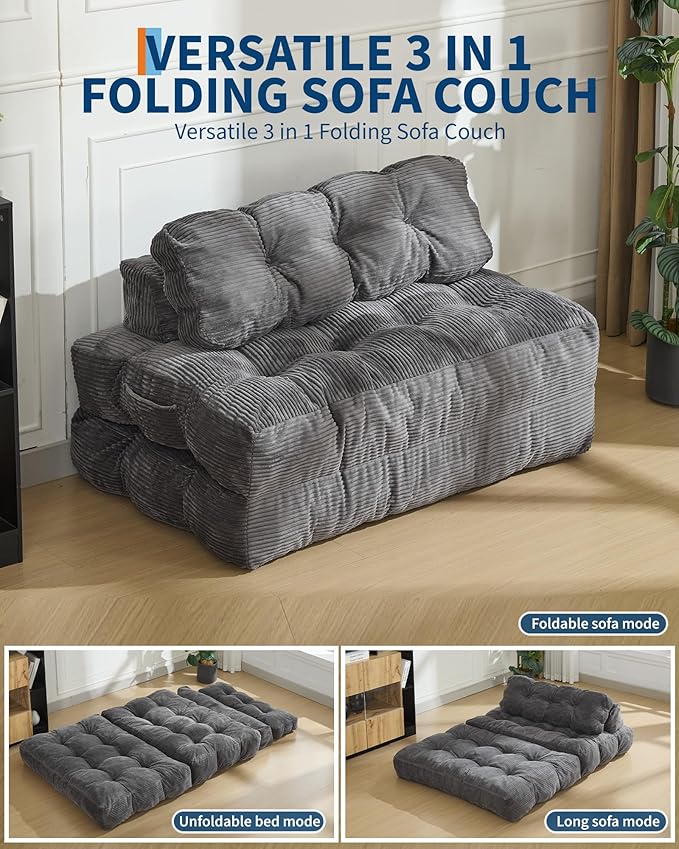 Folding Sofa Bed, Convertible Folding Out Sofa Bed