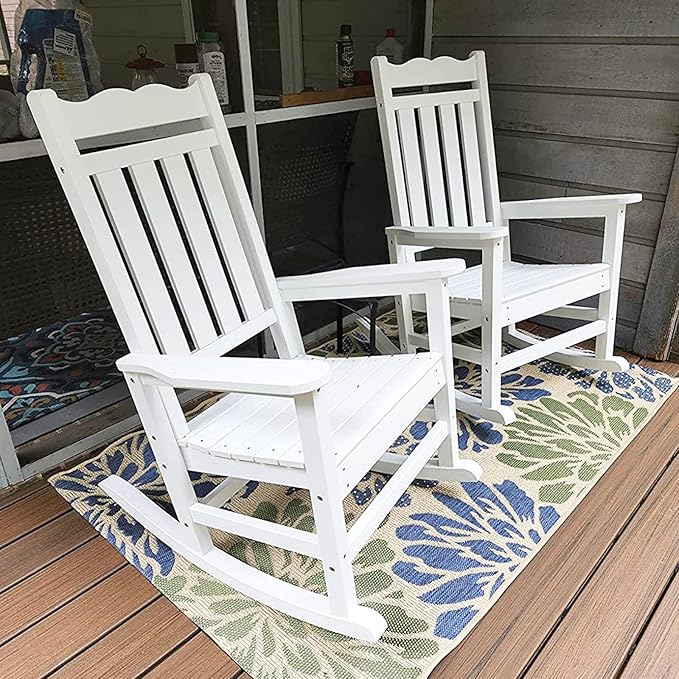 Stoog All-Weather Outdoor & Indoor Rocking Chair, Porch Rocker
