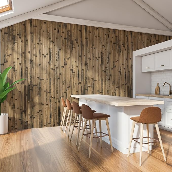 Art3d Natural Bamboo Wall Panel