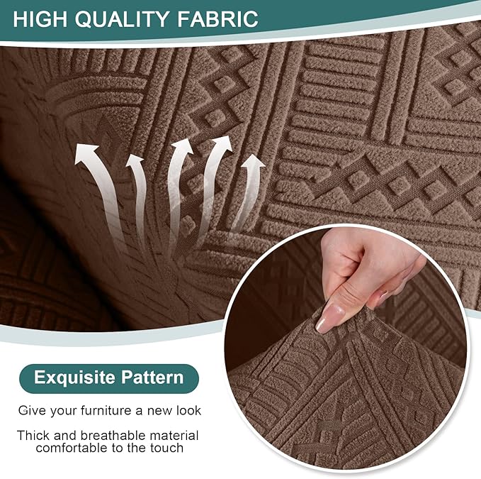 Ruaozz Loveseat Recliner Covers