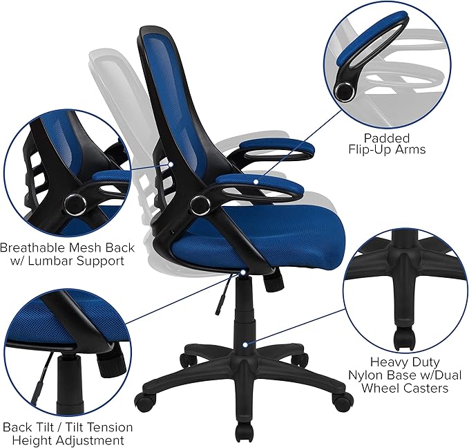 Flash Furniture Porter High-Back Swivel Office Chair