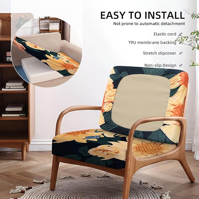 Outdoor Cushion Covers Set, Replacement