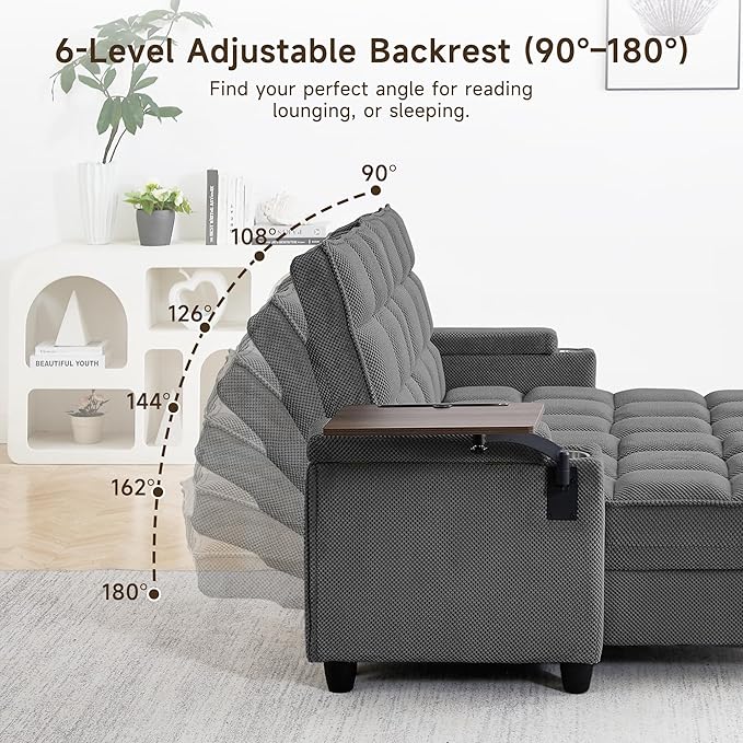 Auvsoce 71" Loveseat Recliner Chair