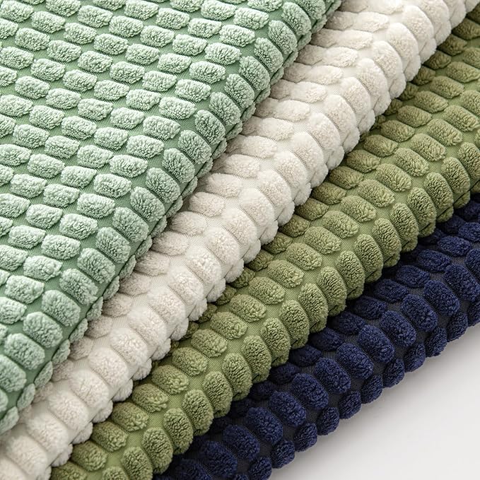 MIULEE Modern Farmhouse Decorative Spring Pillow Covers 20x20 Inch Set of 4