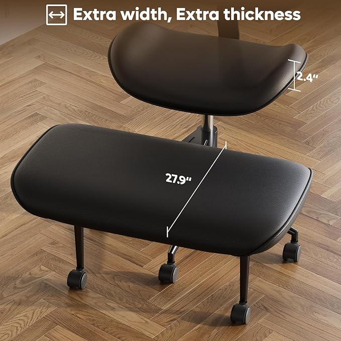 Pinmoco Upgraded Cross Legged Office Chair