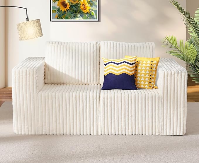 Modular Sectional Sofa 2 Seater Loveseat Modular Couch