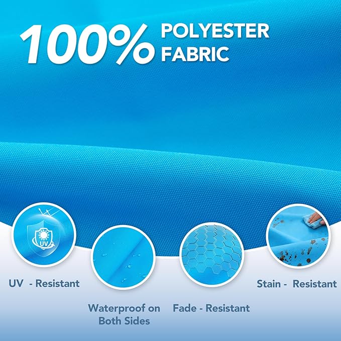 L'AGRATY Outdoor Lounge Chaise Cushion: 72x21x3 Inch Waterproof Lounge Chair