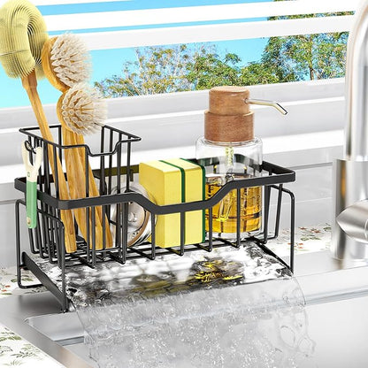 StorageRight Kitchen Sink Caddy Organizer, Rustproof Sponge Holder