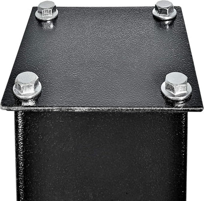 Mail Boss 7121, Black In-Ground Mounting Post, 43 x 4 x 4 inches, for Use with Mailbox