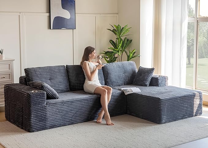 MAXYOYO 104" Modular Sectional Couch