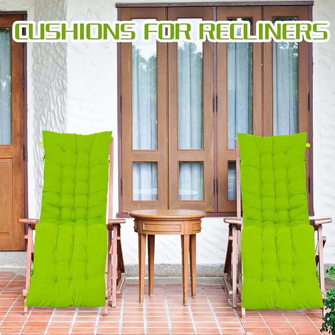 Bucherry 67 x 19 Inch Chaise Lounge Cushions Soft Lounge Chair Cushion Gravity