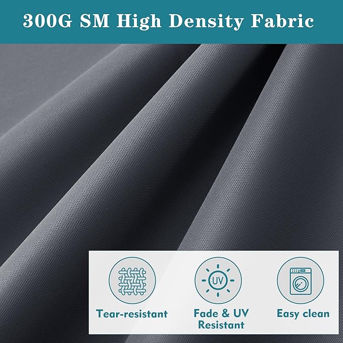 Chaise Lounge Cushion for Outdoor Furniture, Waterproof Fade and Tear Resistant