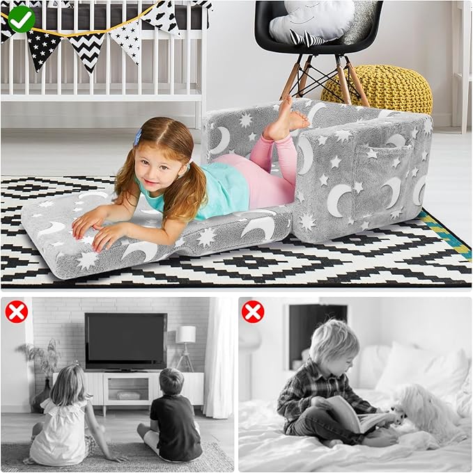 SLIGUY Toddler Couch, Toddler Chair. Kids Couch, Baby Couch, Couch