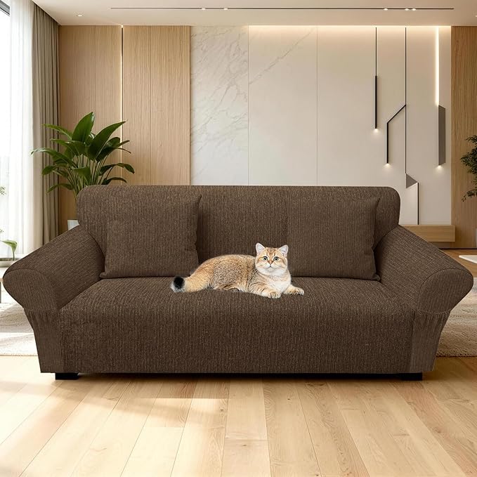 Loveseat Slipcover with 2 Pillow Cover