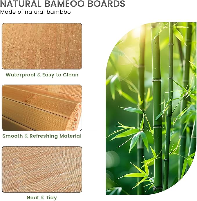 Natural Bamboo Wall Panel for Interior Decor
