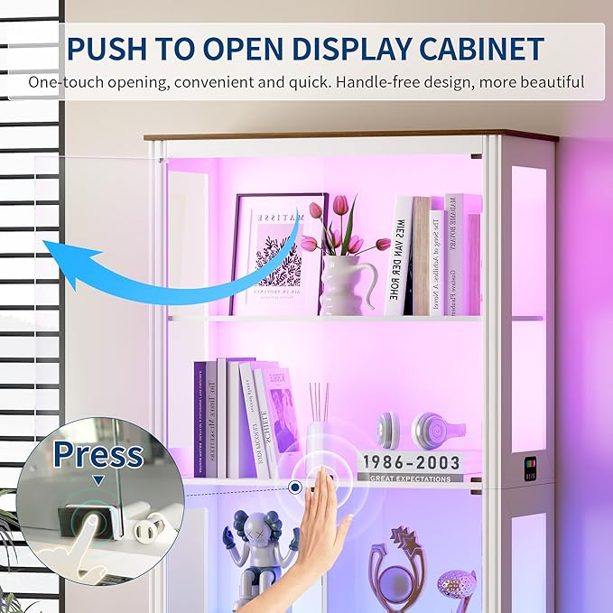 HNEBC Glass Display Cabinet