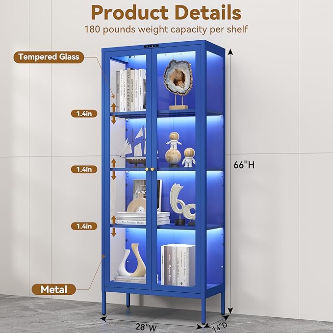 Polup Glass Display Cabinet