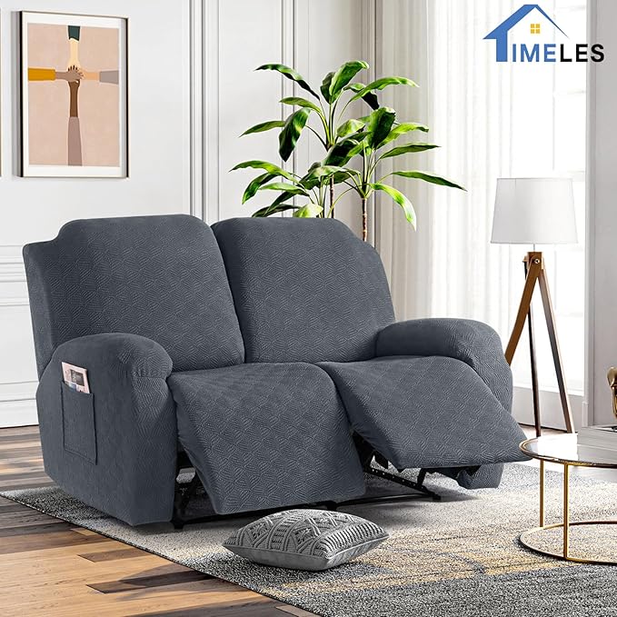 Timeles Extra Wide Recliner Loveseat Cover Oversized Reclining Couch Covers