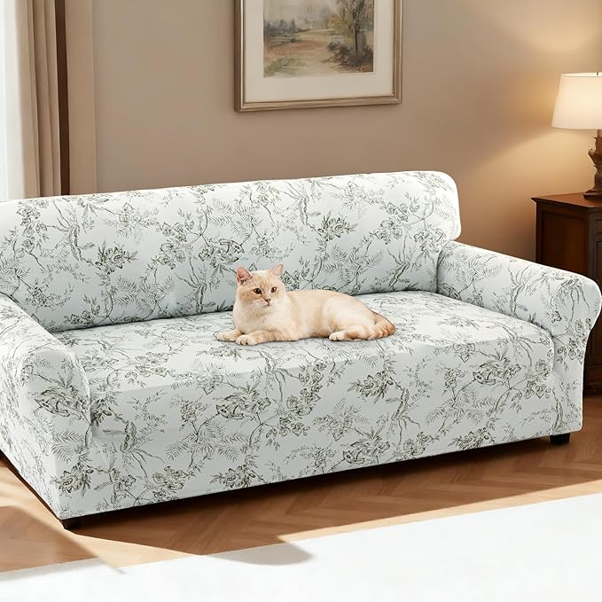 H.VERSAILTEX Floral Pattern Couch Covers